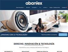 Tablet Screenshot of abanlex.com